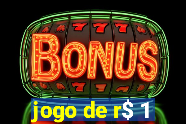 jogo de r$ 1